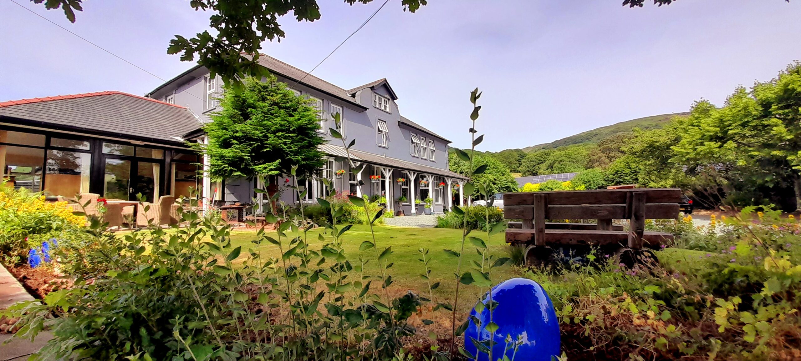 Image of the beautiful Elan Valley Hotel